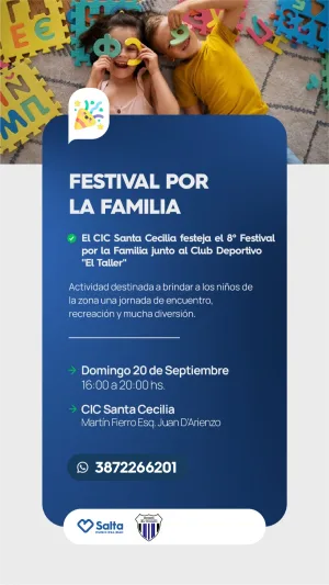 FESTIVAL POR LA FAMILIA - CIC SANTA CECILIA