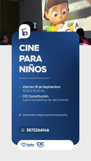 CINE PARA NIÑOS - CIC CONSTITUCION