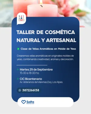 COSMETICA NATURAL Y ARTESANAL en CIC Bicentenario