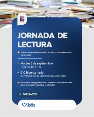 JORNADA DE LECTURA EN CIC Bicentenario Con nuestros Abuelos Lectores