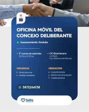 Oficina Movil del Consejo Deliberante en CIC Bicentenario Asesoramiento Gratuito para los vecinos!