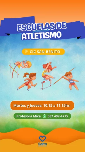 ESCUELAS DE ATLETISMO- CIC SAN BENITO