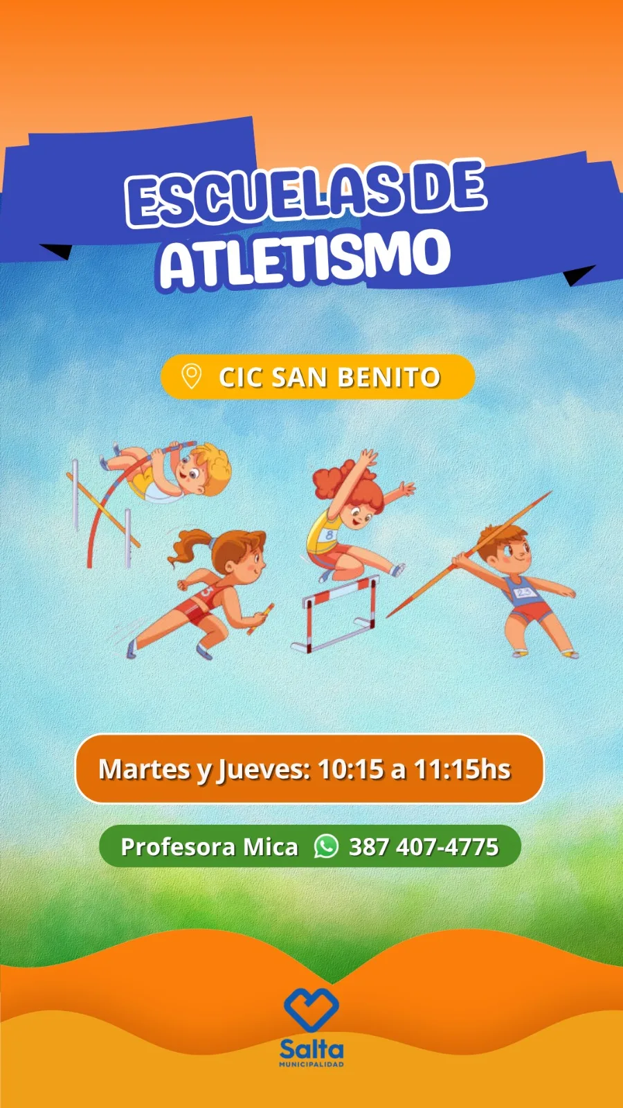 ESCUELAS DE ATLETISMO- CIC SAN BENITO