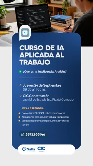 CURSO DE IA PARA EL TRABAJO - CIC CONTITUCION