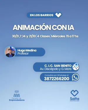 ANIMACION CON IA- CIC SAN BENITO