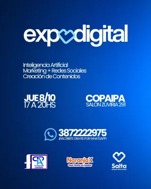Expodigital: inteligencia artificial, marketing y redes sociales, creación de contenidos - 08/10/2026