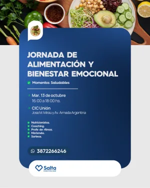 JORNADA DE ALIMENTACIÓN Y BIENESTAR EMOCIONAL- CIC UNIÓN