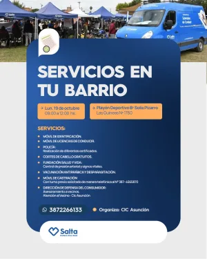 SERVICIO EN TU BARRIO - 19 DE OCTUBRE PLAYON DEPORTIVO DE SOLIZ PIZARRO