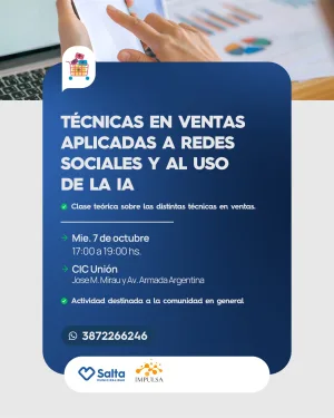 TÉCNICAS EN VENTAS APLICADAS A REDES SOCIALES Y AL USO DE LA IA