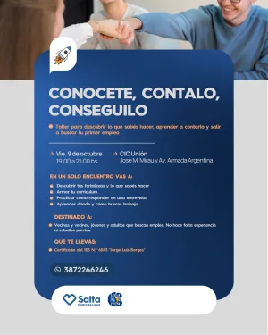CONOCETE, CONTALO, CONSEGUILO- CIC UNIÓN