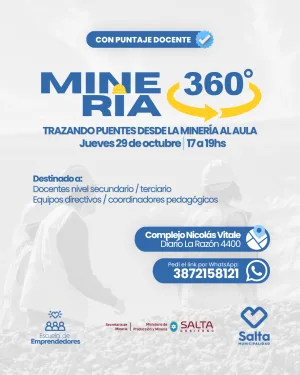 Minería 360° con puntaje docente - 29/10/2026