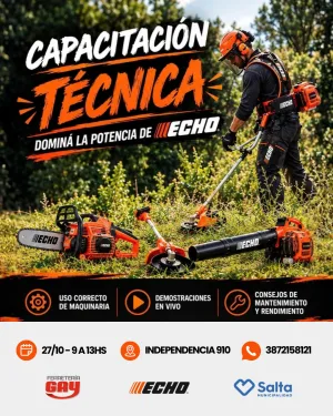 Capacitación técnica: Dominá la potencia de ECHO - 27/10/2026