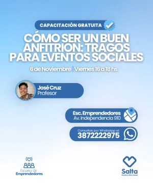 Cómo ser un buen anfitrion: Tragos para eventos sociales - 06/11/2026