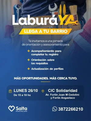 LABURA YA! CIC SOLIDARIDAD
