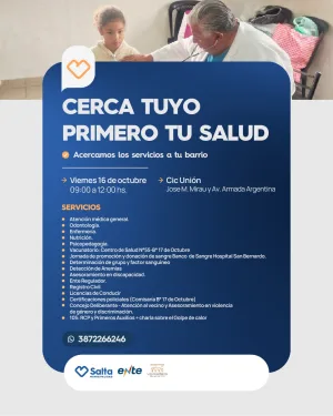CERCA TUYO, PRIMERO TU SALUD- CIC UNIÓN