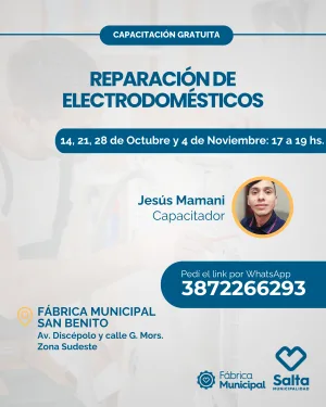 Reparación de Electrodomésticos - 14/10/26