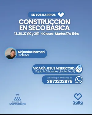 Construcción en seco básica - 13/10/2026