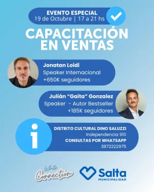 Capacitación en ventas - 19/10/2026