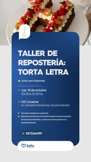 TORTA LETRA - CIC LIMACHE