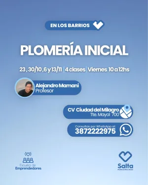 Plomería inicial - 23/10/2026