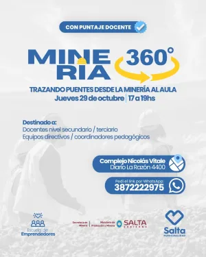 Minería 360° con puntaje docente - 29/10/2026