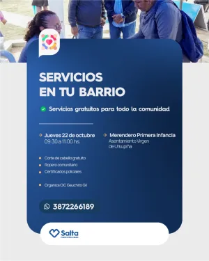 SERVICIOS EN TU BARRIO - CIC GAUCHITO GIL