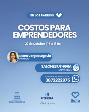 Costos para emprendedores - 27/10/2026