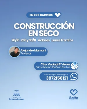 Construcción en seco - 26/10/2026