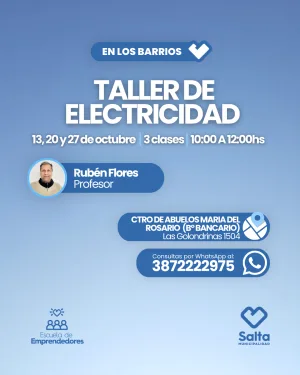 Taller de electricidad - 13/10/2026