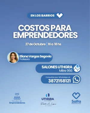 Costos para emprendedores - 27/10/2026
