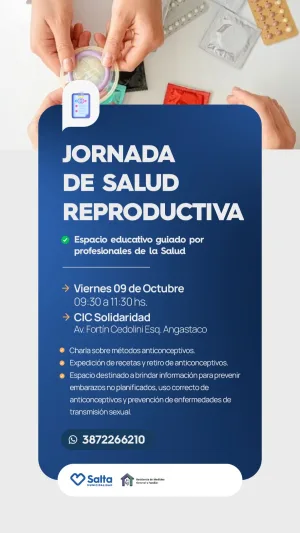 JORNADA DE SALUD REPRODUCTIVA. CIC SOLIDARIDAD